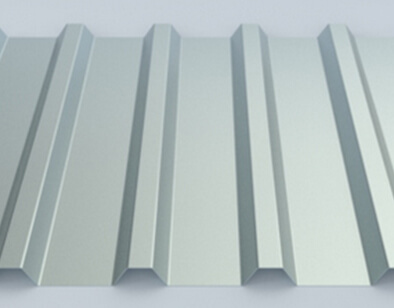 Alu-Welle und Trapezblech Material